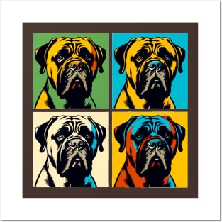 Bullmastiff Pop Art - Dog Lovers Posters and Art